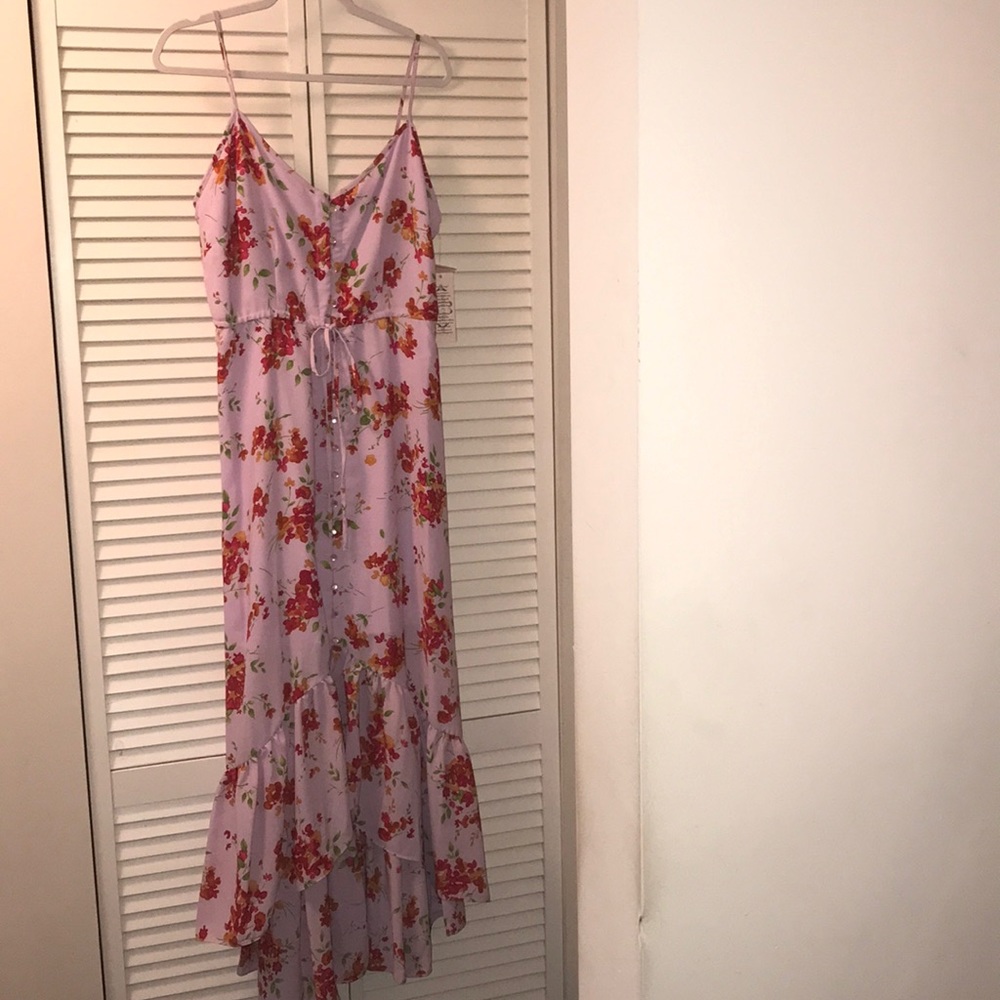 🔥Nanette Lepore floral ruffle  dress✨ - Picture 3 of 8